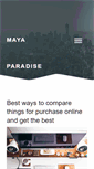 Mobile Screenshot of mayaparadise.com